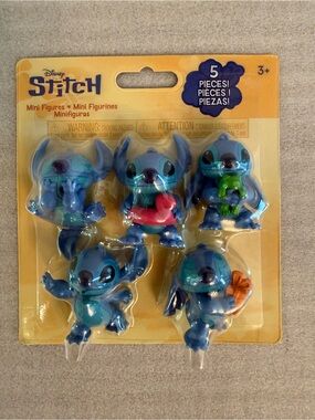 New Disney “Stitch” Mini Figure Set